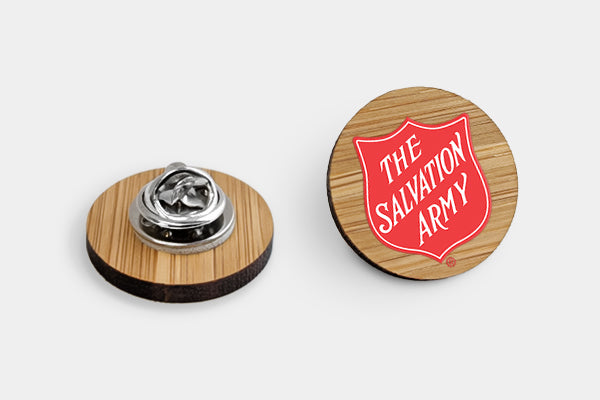 Bamboo Pin Badges