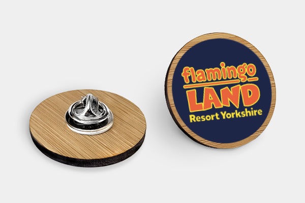 Bamboo Pin Badges